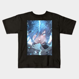 Anime Lightning Wizard - Thunder Anime Boy Kids T-Shirt